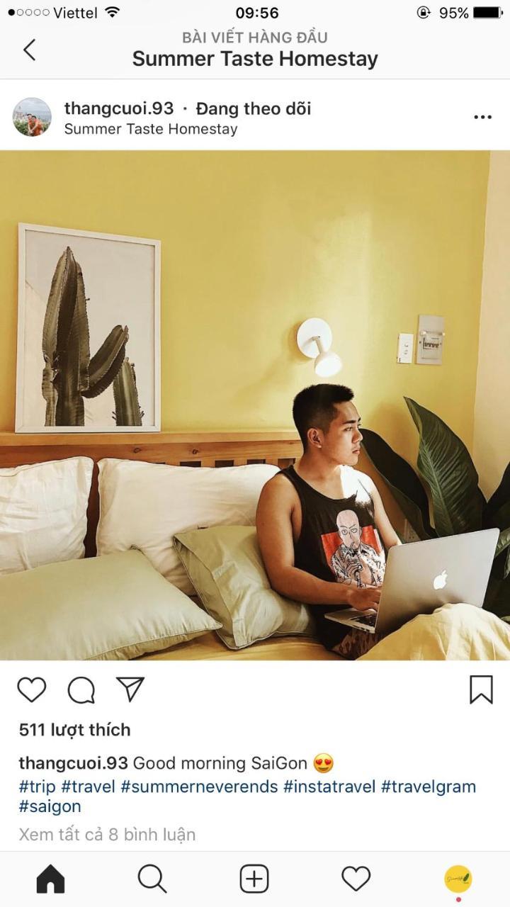 Summer Taste Homestay Ho Şi Min Dış mekan fotoğraf